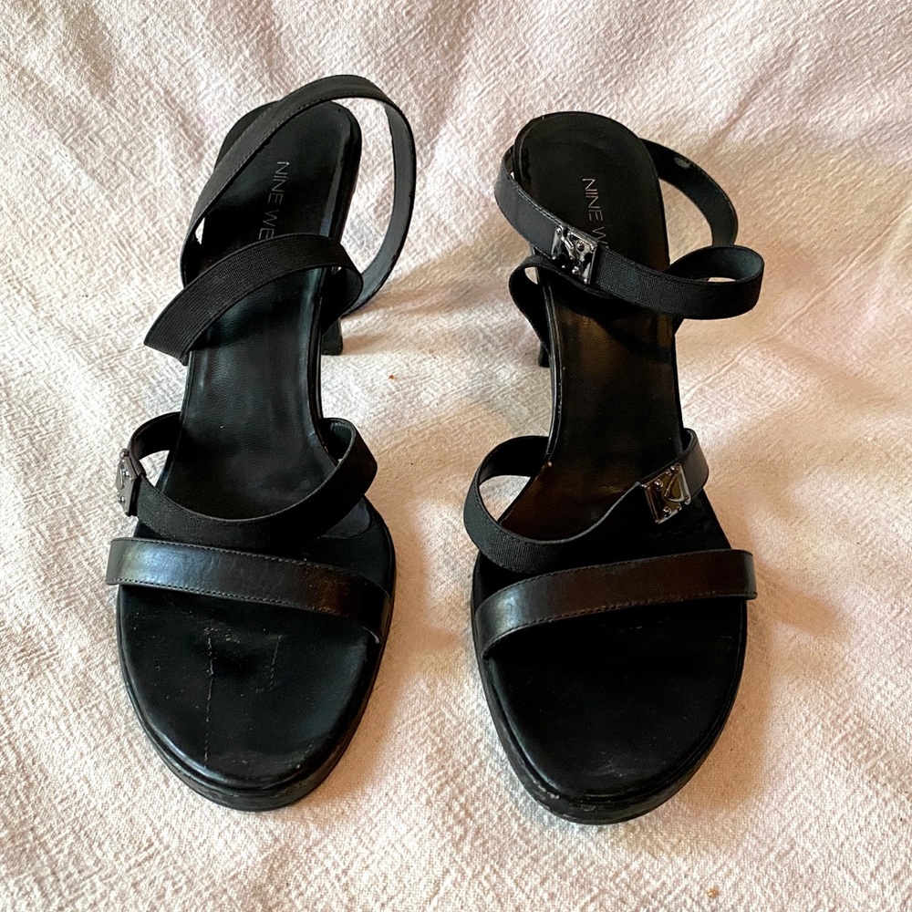 Nine West Strappy Heels, 10 M
